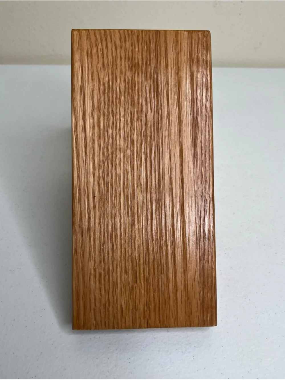 Cutco Honey Oak Wood 5 Slot Knife Block Holder Countertop Storage Made in USA